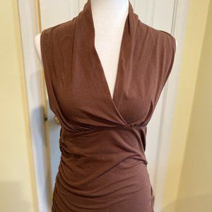 CAbi Sleeveless Crossover Top